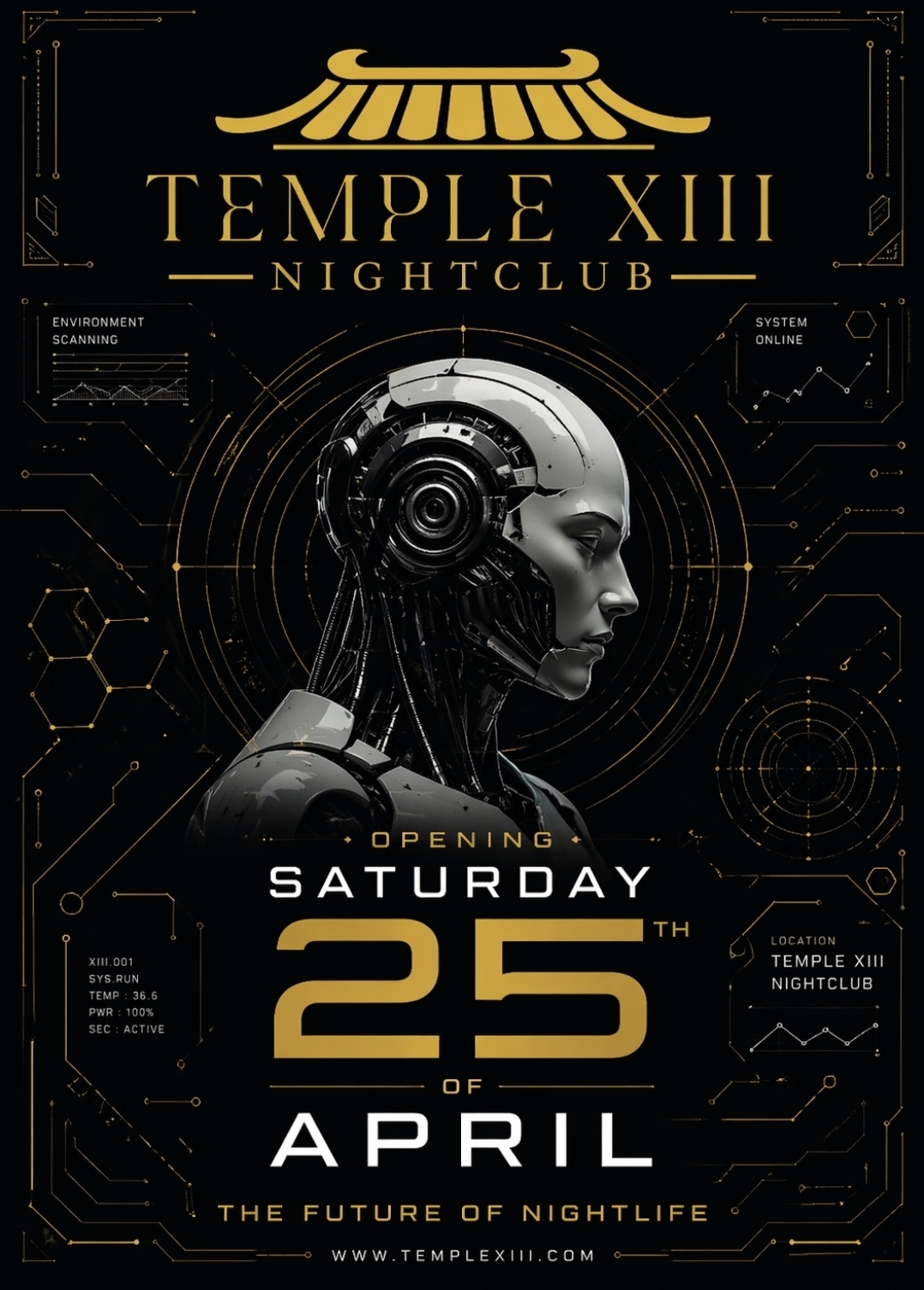 Temple XIII Opening Night